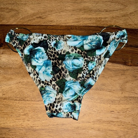 NWT Lisa Blue African Queen Bikini Bottom In Tawny Leopard - Picture 2 of 8